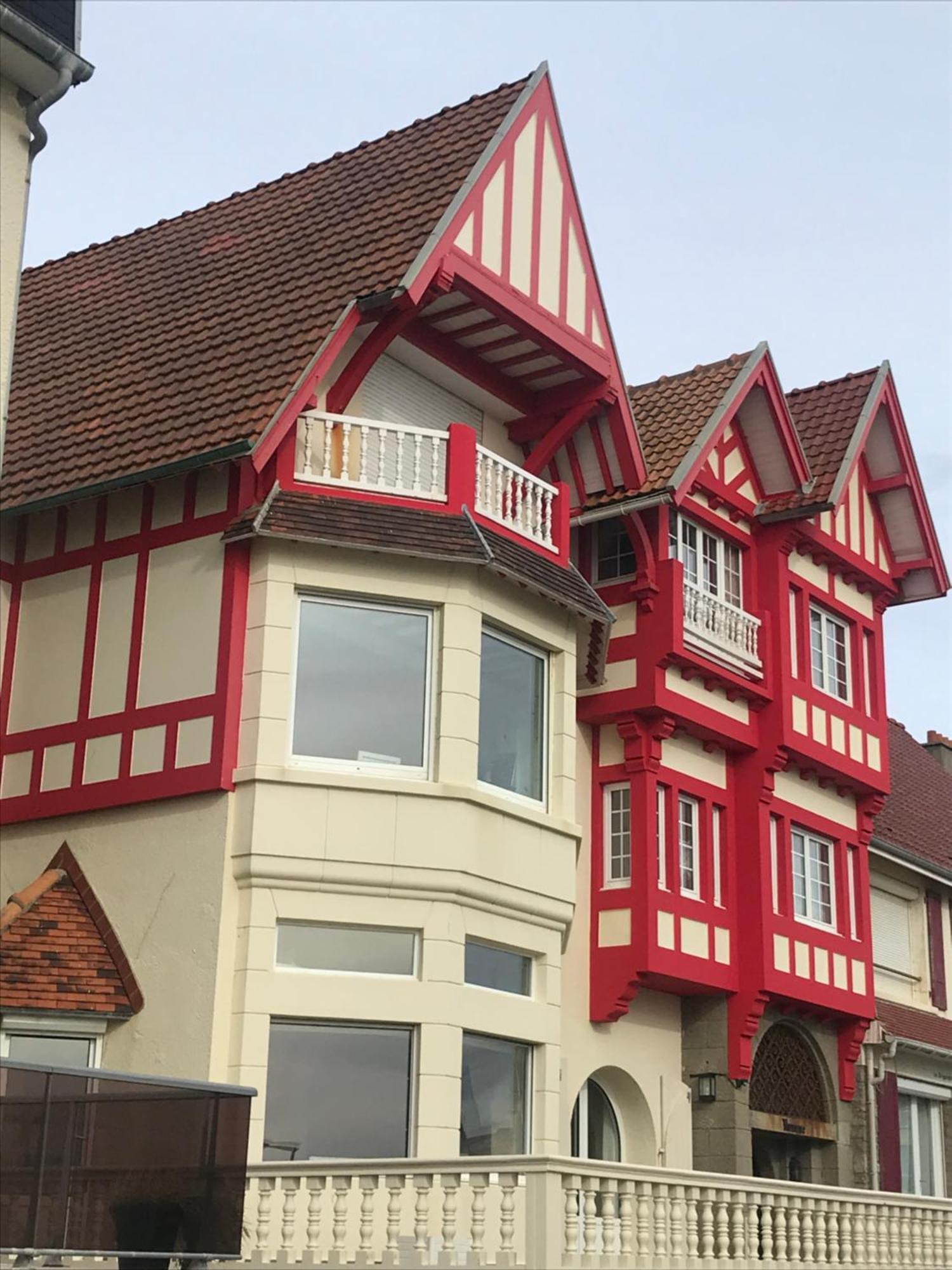Une Jolie Vue - Appt 2 Pieces Vue Mer Balcon Sud Wimereux Exterior photo